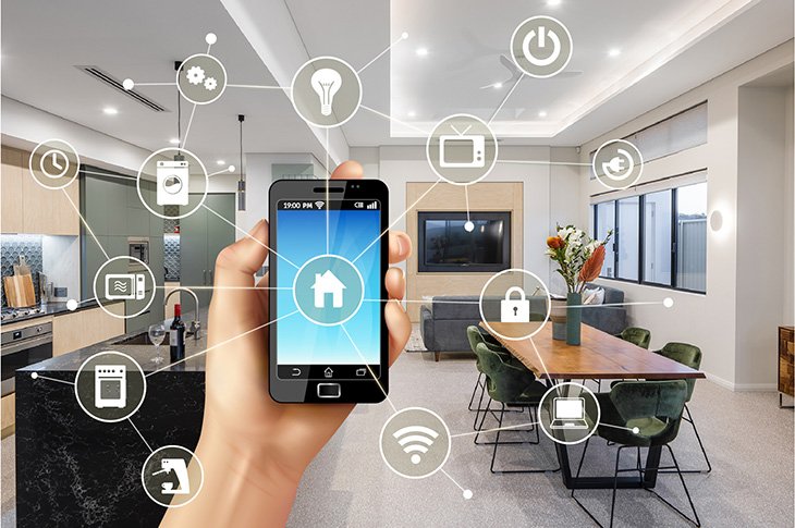 Home technology solutions setup with smart devices and automation