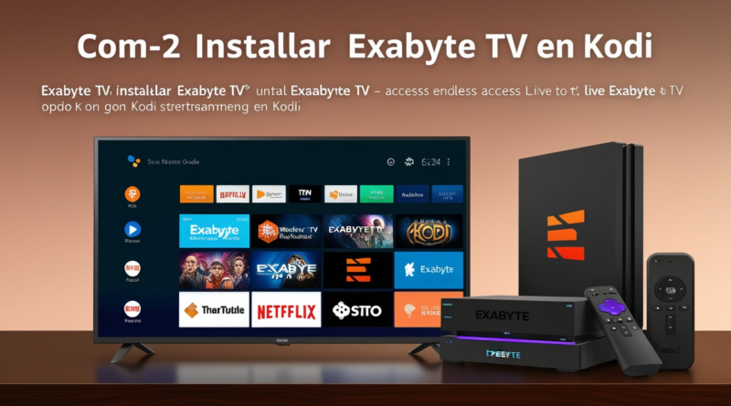 Learn how to install Exabyte TV on Kodi with step-by-step instructions for 9-5-24 como instalar exabyte tv en kodi. Follow this guide to enjoy high-quality streaming!